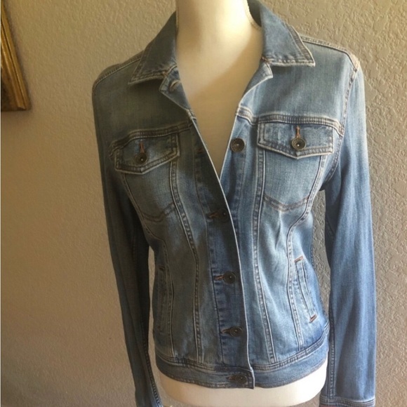 Merona denim jean jacket - Picture 2 of 9